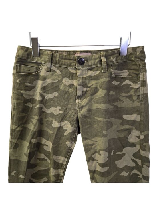 Banana Republic Heritage Fit Camouflage Zip Ankle Pants Size 27 - Picture 4 of 7